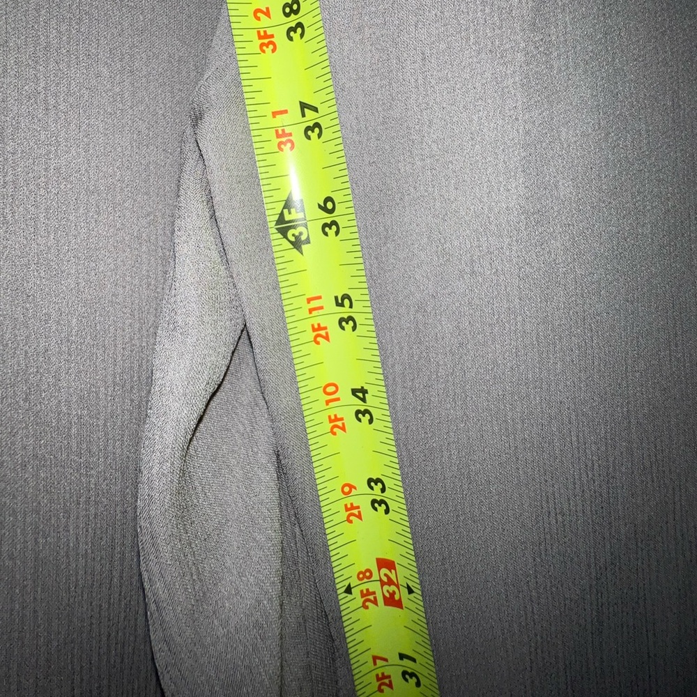 GIORGIO ARMANI Grey Silk Viscose Pant - L - 46IT - Picture 8 of 12